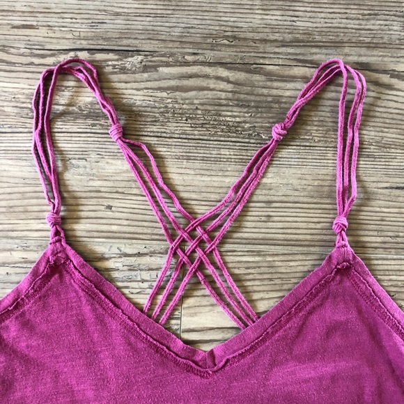American Eagle tie dye cross back strappy tank - Picture 6 of 7